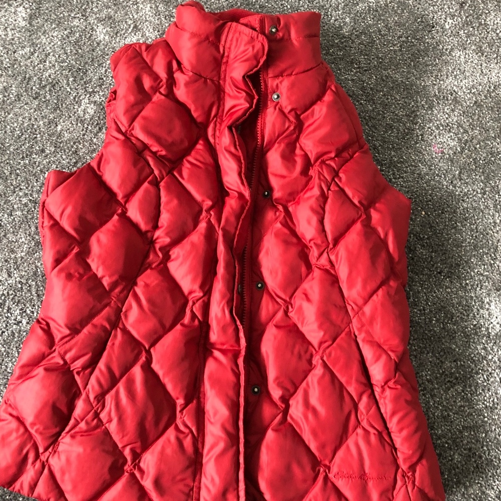 Goose down Eddie Bauer puffer vest